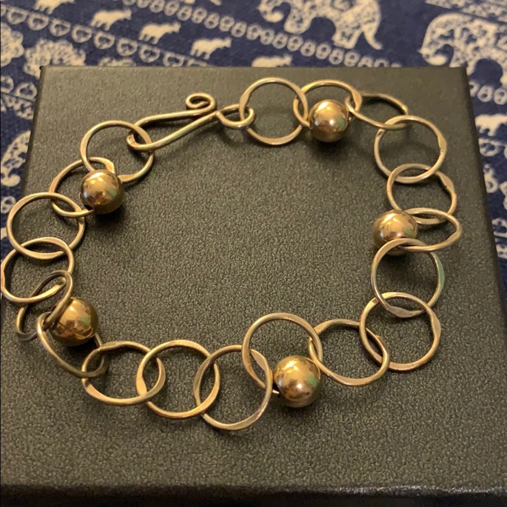 Jenni K silver and gold Bracelet
